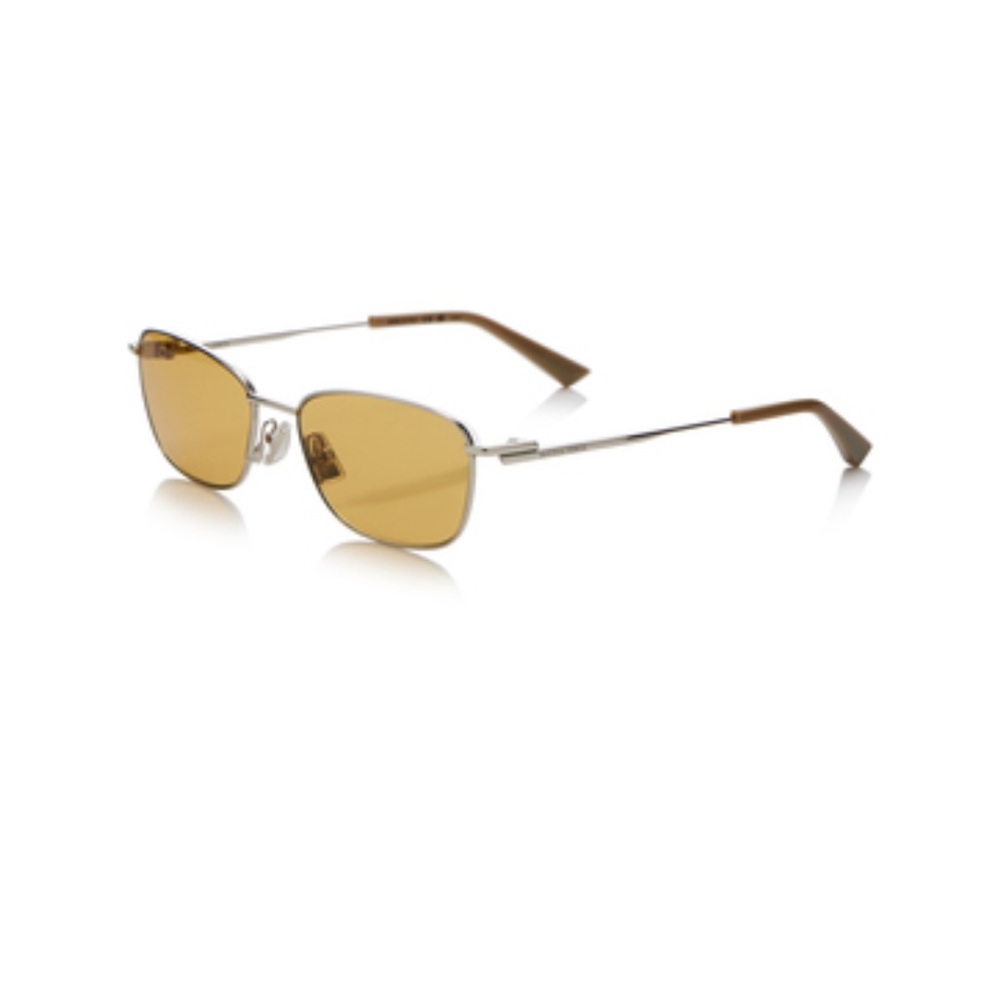 Bottega Veneta Split Rectangular Sunglasses- Silv… - image 2